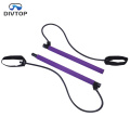 Exercise Resistance Band Yoga Pilates Bar, Muscle Toning Bar Home Gym Resistance Bands Pilates Bar Kit^